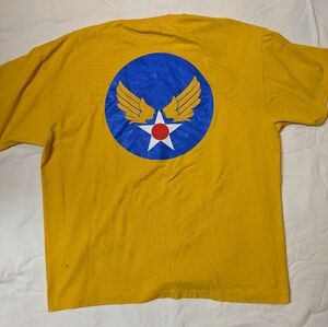 Us Air Force yellow shirt Vintage  Lisa girl interrupted movie